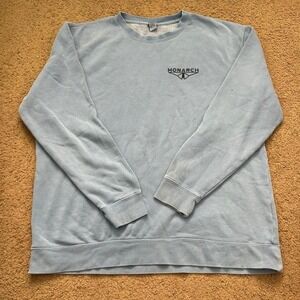 Light Blue Monarch Del Mar crewneck sweatshirt